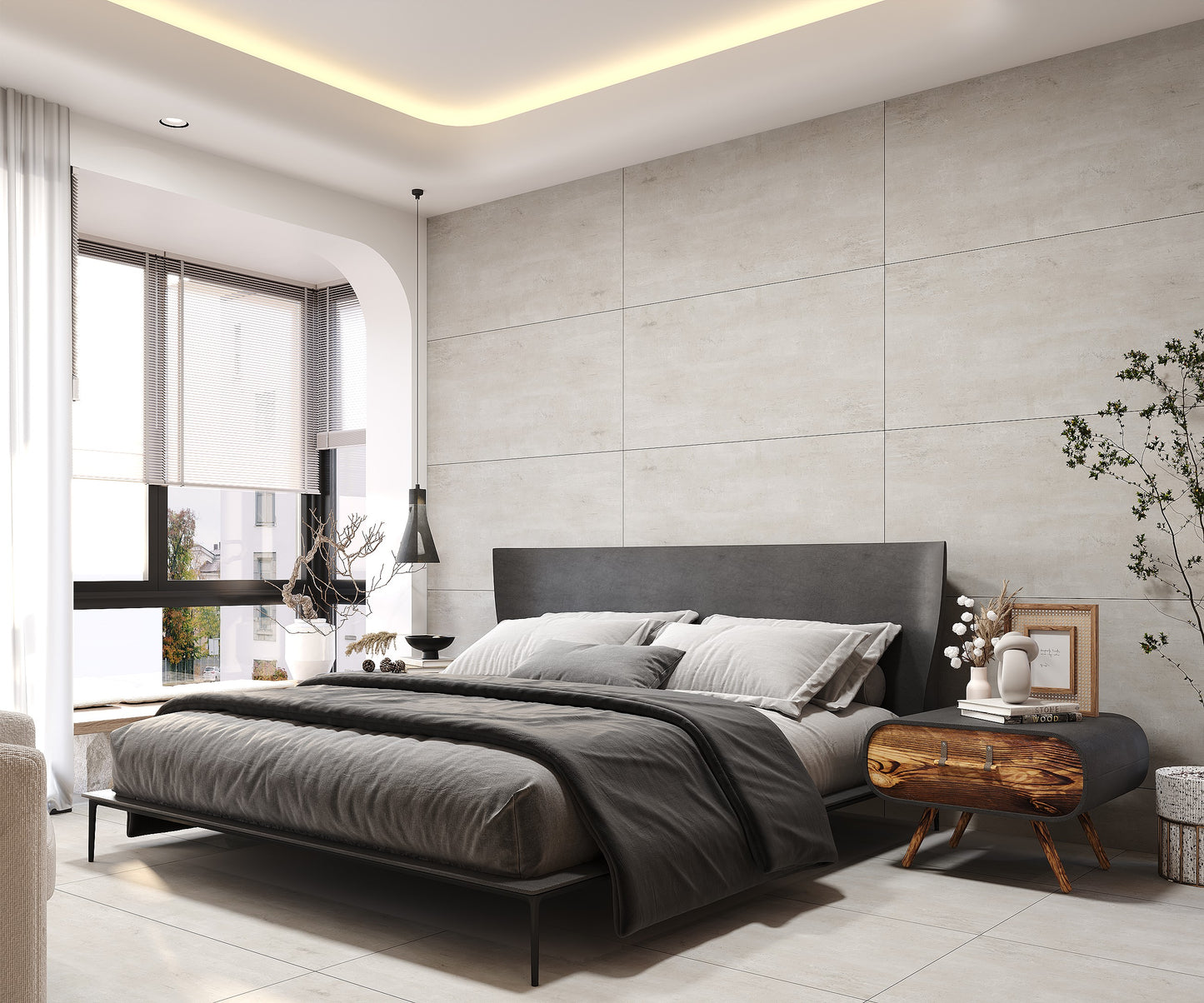 Wand & Bodenfliese Roxy Ash Matt 60x120cm 9mm 48,96m³ - wata-baustoffe.de
