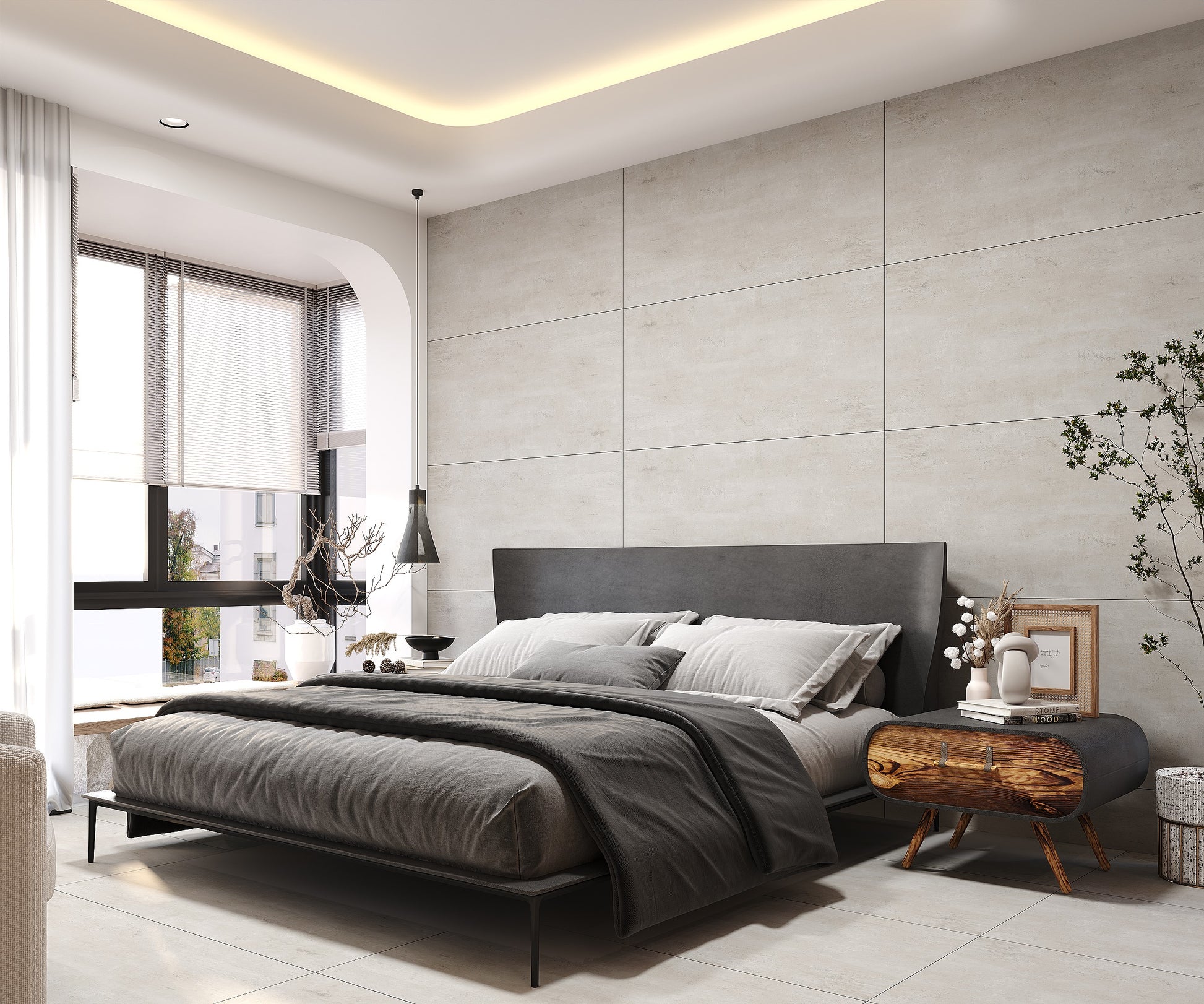 Wand & Bodenfliese Roxy Ash Matt 60x120cm 9mm 48,96m³ - wata-baustoffe.de